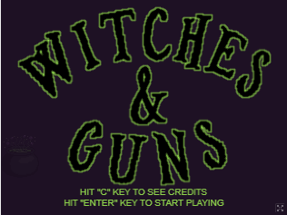 Witches and Guns Title Page