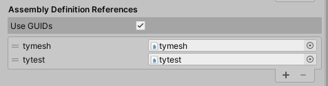 Assembly Definition References